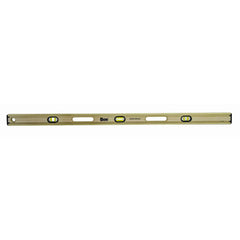 Box Beam, I-Beam & Torpedo Levels; Level Type: Box Beam; Vial Style: Bubble; Length (Inch): 47.9000; Magnetic: No; Body Material: Wood; Vial Types: Clear