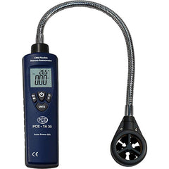 Airflow Meters & Thermo-Anemometers; Meter Type: Integral Vane Anemometer; Maximum Air Velocity ft/min (Feet): 5900; Measures: Airflow; Temperature; Humidity Sensing: No; Data Logging: No; Auto Power Off: No; Minimum Air Velocity: 200; Minimum Process Tem