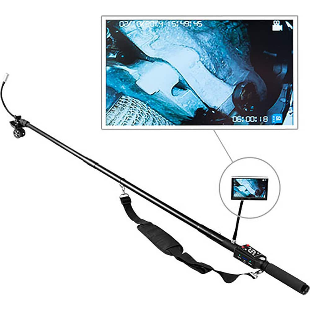 Inspection Cameras & Video Borescopes; Type: Data Logging Video Borescope; Compact Video Borescope; Video Inspection System; Probe Length (Inch): 2.30; Probe Diameter (Inch): 23 mm; Magnification: 0x; Field Of View: 90.000; Wireless Connection: No; Shaft