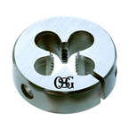 3/32-48 x 13/16" OD High Speed Steel Round Adjustable Die - A1 Tooling