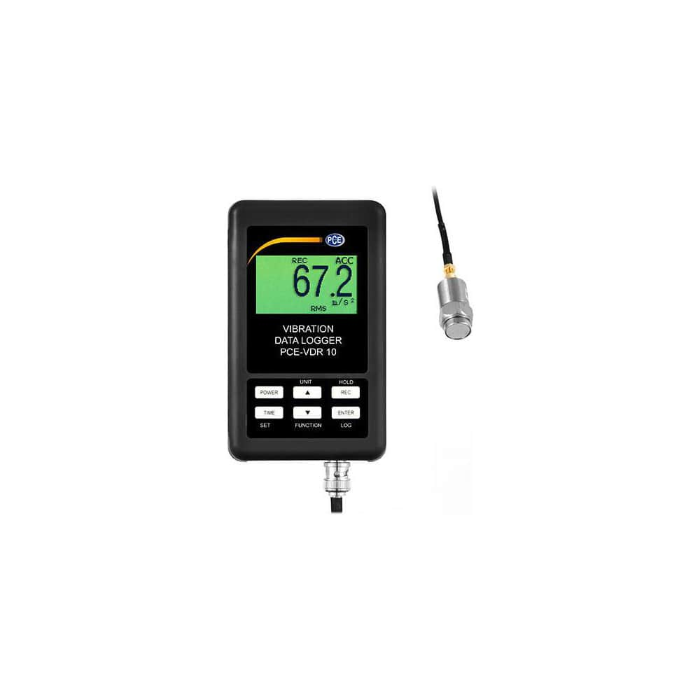 Vibration Meters; Meter Type: Vibration Meter; Vibration Meter Datalogger; Vibration Tester; Vibration Measurement Range: 1-10; Display Type: Digital; LCD; Minimum Operating Temperature: 32; Maximum Operating Temperature: 104; Measures: Vibration; Acceler