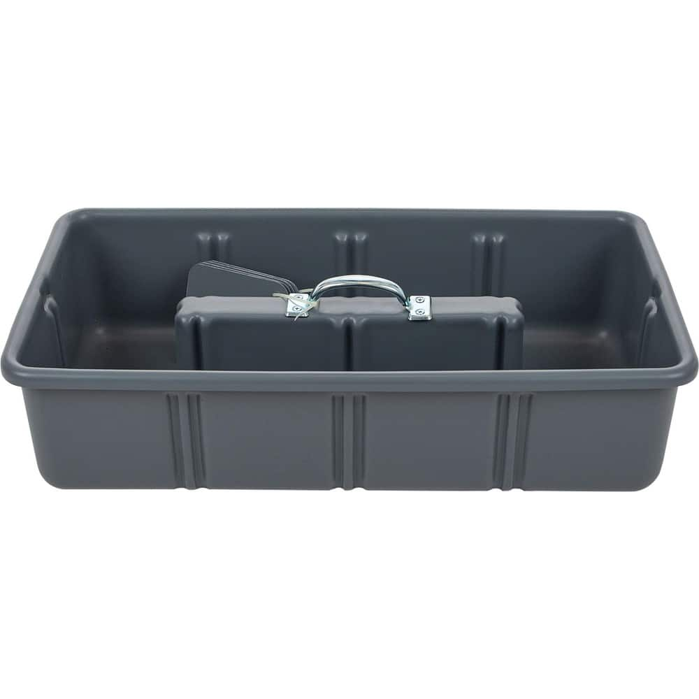 Tool Case Tool Tray: 0.22″ Thick, 14″ Wide, 3.5″ High, 29″ Deep, Polyethylene For Tools, cleaning supplies, supplies