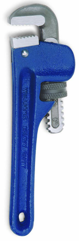 2-9/16" Pipe Capacity - 14" OAL - Cast Iron Heavy Duty Pipe Wrench - A1 Tooling