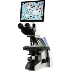 Microscopes; Microscope Type: Compound; Eyepiece Type: Trinocular; Image Direction: Upright; Eyepiece Magnification: 10x; Maximum Magnification: 40x