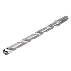 Replaceable Tip Drill: 26 to 26.9 mm Drill Dia, 316.7 mm Max Depth, 32 mm Straight-Cylindrical Shank Uses ICP Inserts, 441.1 mm OAL, Through Coolant