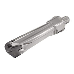 Replaceable Tip Drill: 15 to 15.9 mm Drill Dia, 53.7 mm Max Depth, Modular Connection Shank Uses ICP Inserts, 95.73 mm OAL, Through Coolant