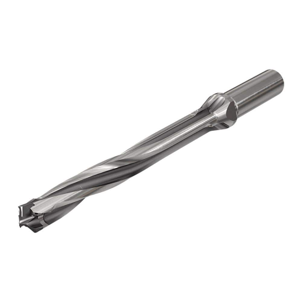 Replaceable Tip Drill: 25 to 25.9 mm Drill Dia, 205.31 mm Max Depth, 32 mm Straight-Cylindrical Shank Uses H3P Inserts, 311.7 mm OAL, Through Coolant