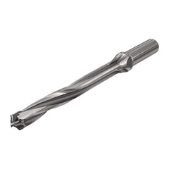 Replaceable Tip Drill: 24 to 24.9 mm Drill Dia, 197.21 mm Max Depth, 32 mm Straight-Cylindrical Shank Uses H3P Inserts, 301.5 mm OAL, Through Coolant