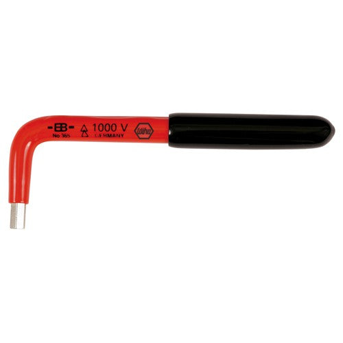 Insulated Metric Hex L-Key. 6.0 mm × 140 mm. Blade Chrome-vanadium steel, hardened. 1000Volt Rated.