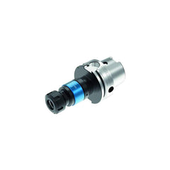 Collet Chuck: 0.472 to 0.866″ Capacity, ER Collet, Taper Shank 6.22″ Projection, Through Coolant