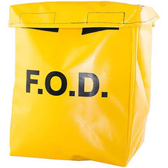 Tool Bags & Tool Totes; Closure Type: Hook & Loop; Material: Vinyl; Overall Width: 10; Overall Depth: 8 in; Overall Height: 12 in; Color: Yellow; Number Of Pockets: 1.000