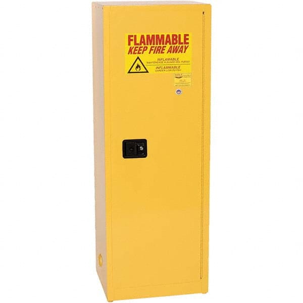 Eagle - Safety Cabinets Hazardous Chemical Type: Flammable and Combustible Liquids Color: Yellow - A1 Tooling