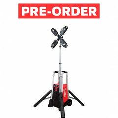 Milwaukee Tool - Portable Work Lights Portable Type: Floor Lamp Type: LED - A1 Tooling