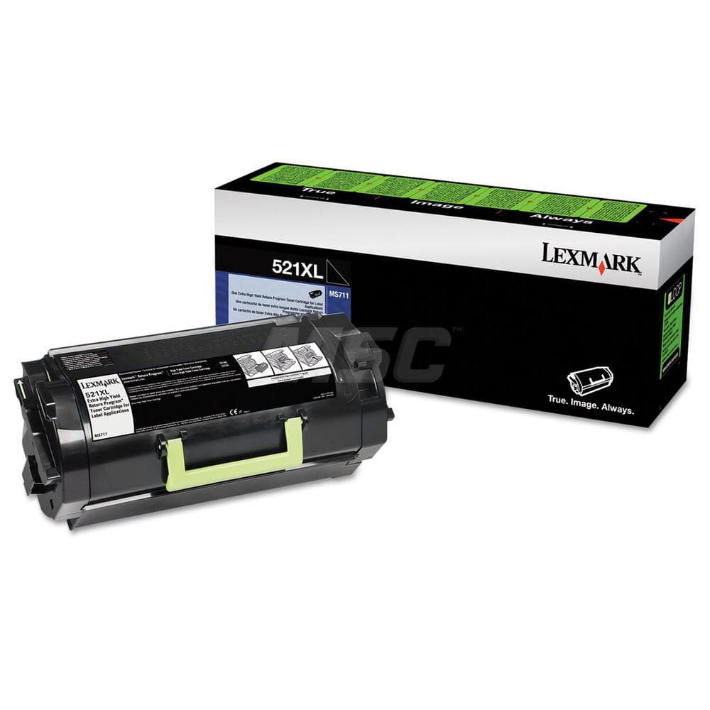 Toner Cartridge: Black Use with Lexmark MS711dn