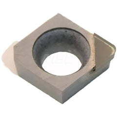 Turning Insert:  CCMW03X104RH NPD10,  Polycrystalline Diamond Uncoated Finish,  Neutral,  0.0551″ Long,  0.0157″ Corner Radius,  80.0 &deg N/A Diamond,  Series  NPD10