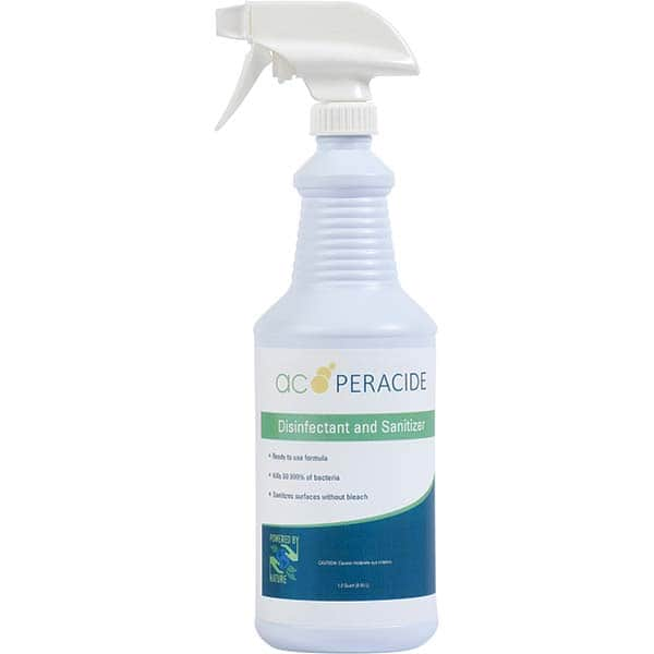 Accell Clean - All-Purpose Cleaners & Degreasers; Type: Disinfectant; Sanitizer ; Container Type: Spray Bottle ; Form: Liquid ; Container Size: 1 Qt ; Container Type: Spray Bottle ; Scent: Fragrance Free; Mild - Exact Industrial Supply