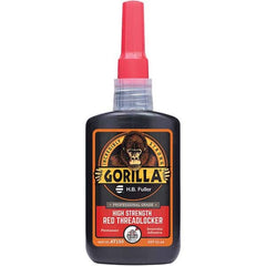 GorillaPro - 50 mL Bottle, Red, High Strength Threadlocker - A1 Tooling