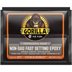 GorillaPro - Smaller than 1 oz. Foil Pack Non-Sag Fast Setting Epoxy - A1 Tooling