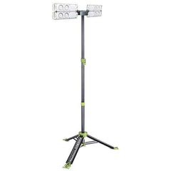 PowerSmith - Portable Work Lights Portable Type: Floor; Twin Angle Light; Tripod Lamp Type: LED - A1 Tooling