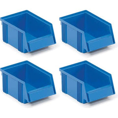 Plastic Hang & Stack Bin: Blue