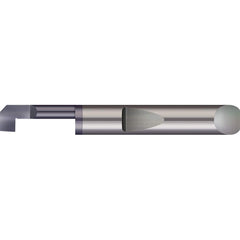 Micro 100 - Boring Bars; Minimum Bore Diameter (Decimal Inch): 0.3000 ; Maximum Bore Depth (Decimal Inch): 0.7500 ; Maximum Bore Depth (Inch): 3/4 ; Material: Solid Carbide ; Boring Bar Type: Back Boring ; Shank Diameter (Decimal Inch): 0.3125 - Exact Industrial Supply