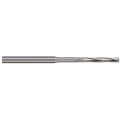 Harvey Tool - 0.05" Diam 4-Flute Straight Shank Helical Flute Solid Carbide Chucking Reamer - Exact Industrial Supply