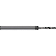 Harvey Tool - #49, 180° Point, Solid Carbide Micro Drill Bit - Exact Industrial Supply