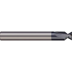 Harvey Tool - 48° 1/8" Cut Diam, 3/32" Cut Width, Solid Carbide Dovetail Cutter - Exact Industrial Supply