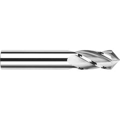 Harvey Tool - 1/4" Diam, 3/4" LOC, 4 Flute 100° Point Angle Solid Carbide Drill Mill - Exact Industrial Supply