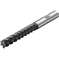 Sandvik Coromant - Corner Radius & Corner Chamfer End Mills; Mill Diameter (mm): 12.00 ; Mill Diameter (Decimal Inch): 0.4720 ; End Type: Corner Radius ; Corner Radius (mm): 2 ; Corner Radius (Decimal Inch): 0.079 ; Number of Flutes: 5 - Exact Industrial Supply