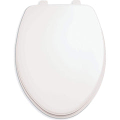 American Standard - Toilet Seats; Type: Toilet Seat ; Style: Transitional ; Material: Wood ; Color: White ; Outside Width: 15 (Inch); Installations: Residential - Exact Industrial Supply