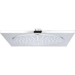 Grohe - Shower Heads & Accessories; Type: Shower Head ; Material: Metal ; GPM: 1.75 ; Face Diameter: 10 (Inch); Finish/Coating: Polished Chrome ; Settings: Spray, Pulse, Combination Pulse-Massage - Exact Industrial Supply