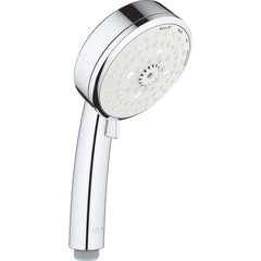 Grohe - Shower Heads & Accessories; Type: Hand Shower ; Material: Metal ; GPM: 2.50 ; Face Diameter: 4 (Inch); Finish/Coating: Polished Chrome ; Settings: Spray, Pulse, Combination Pulse-Massage - Exact Industrial Supply