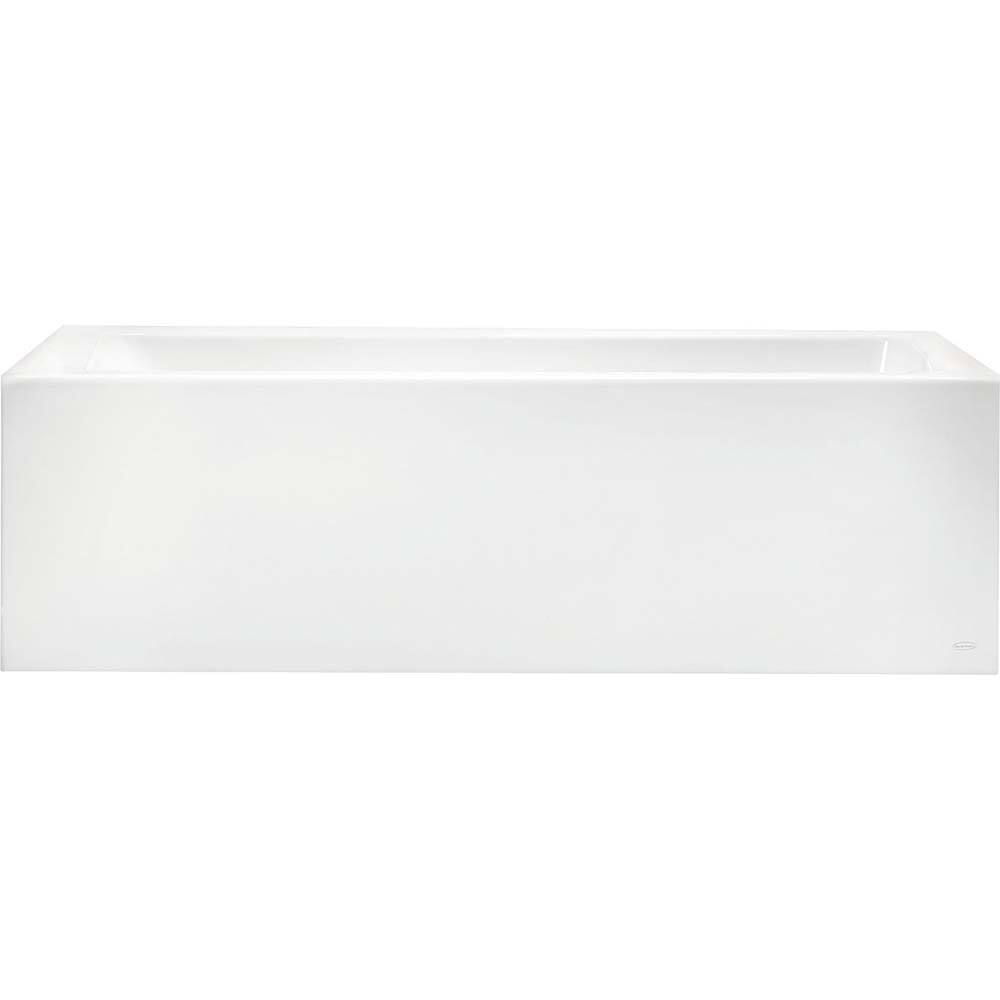 American Standard - Shower Supports & Kits; Type: Bathtub ; Length (Inch): 60 ; Material: High Gloss Acrylic ; Finish/Coating: White - Exact Industrial Supply