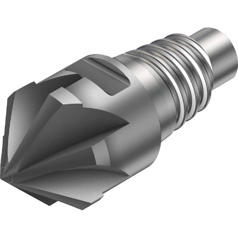 Sandvik Coromant - Corner Radius & Corner Chamfer End Mill Heads; Mill Diameter (mm): 3.00 ; Mill Diameter (Decimal Inch): 0.1181 ; End Type: Corner Radius ; Corner Radius (mm): 3 ; Number of Flutes: 8 ; Material: Solid Carbide - Exact Industrial Supply