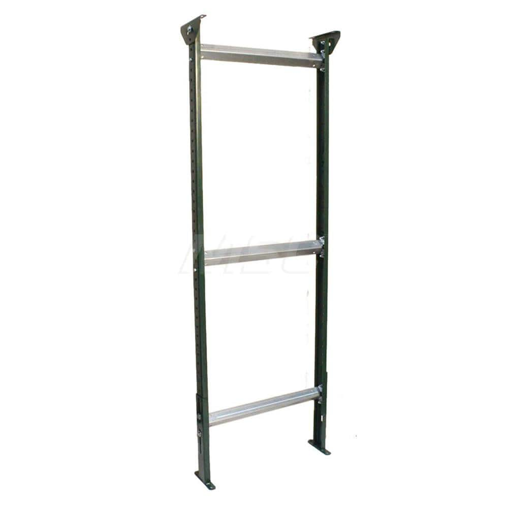 Conveyor Accessories; Type: H Stand; Width (Inch): 32; For Use With: Conveyor of 2-1/2 and 3-1/2″ channel frames and 31″ BF channel frames; Overall Height: 79.0000 in; Material: Steel; Overall Length (Inch): 8.00; Length: 8.00; Overall Length: 8.00; Acces