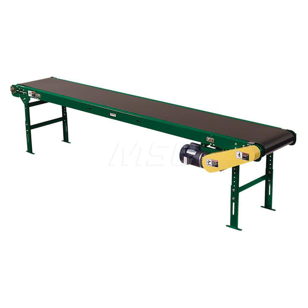 Motorized Conveyors; Type: Slider Bed; Belt Width (Inch): 30.0000; Centerline Distance (Inch): 17.250; Shape: Straight; Length (Feet): 21; Additional Information: Assembly Required; Bed Width (Decimal Inch): 34.5000