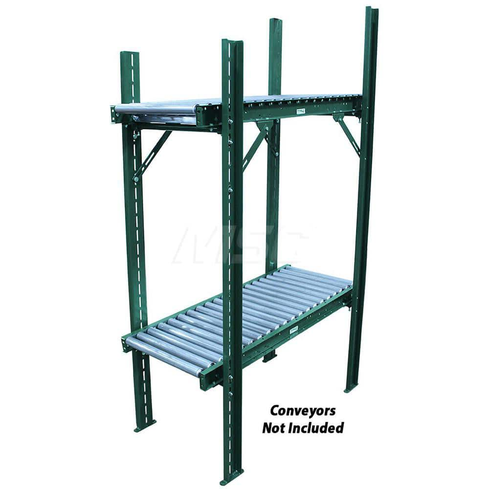 Conveyor Accessories; Type: H Stand; Width (Inch): 43; For Use With: 2-1/2″ and 3-1/2″ channel frames of 36″ BF; Overall Height: 82.0000 in; Material: Steel; Overall Length (Inch): 6.38; Length: 6.38; Overall Length: 6.38; Accessory Type: H Stand; Materia