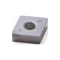 Turning Insert:  CNGA432S-00415-L1-B,  Polycrystalline Cubic Boron Nitride TiAlSiN Finish,  Neutral,  1/2″ Inscribed Circle,  0.0315″ Corner Radius,  80.0 &deg N/A Diamond,  Series  CNGA432