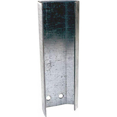 Garage Door Hardware; Type: Garage Door Vertical Replacement Track; For Use With: Commercial Doors; Overhead Door; Residential Door; Material: Steel; Overall Length: 136.00; Finish/Coating: Galvanized