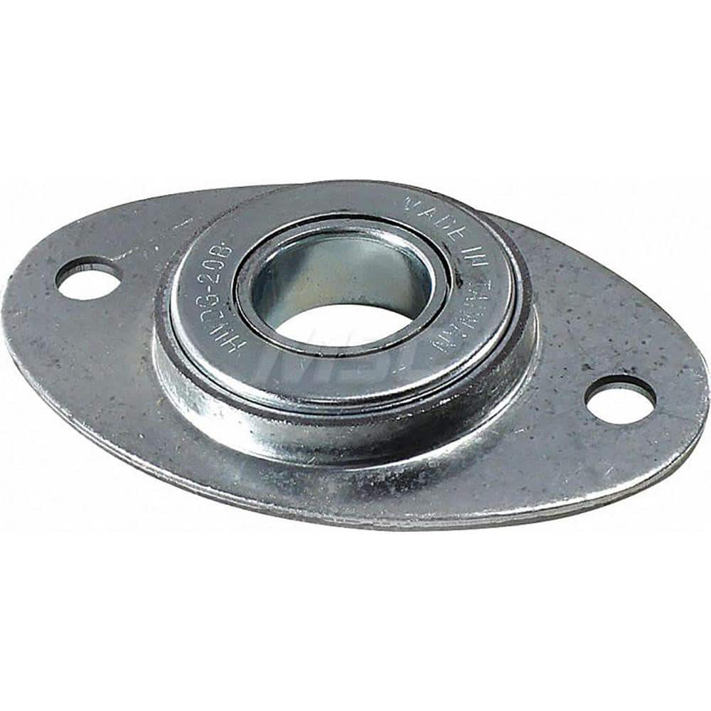 Garage Door Hardware; Type: Garage Door Football Bearing; For Use With: Commercial Doors; Material: Steel; Hardware Diameter: 1.25; Finish/Coating: Zinc-Plated; Includes: Hole to Hole Dimension 3-3/8 in.; For Use With: Commercial Doors; Finish: Zinc-Plate