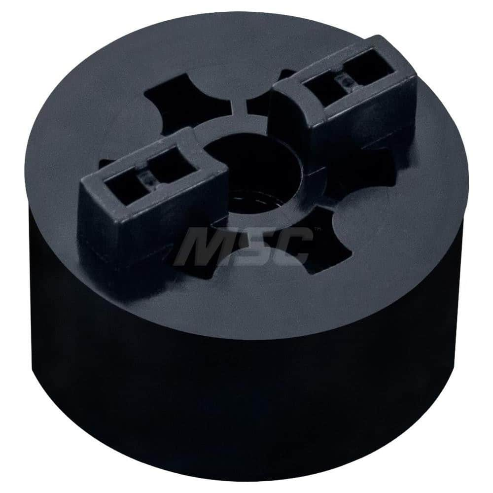 FFD-28SW-R153 Rotary Damper, Max. torque: 1.5Nm, Damping direction: clockwise, Dimensions: 28mm x 24mm x 22mm