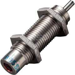 Standard-Duty Shock Absorber: 2 mm Rod Dia, 12.7 mm OD, 5 mm Stroke, M8 x 0.75 Thread 32 mm OAL, 4.9 lb Force