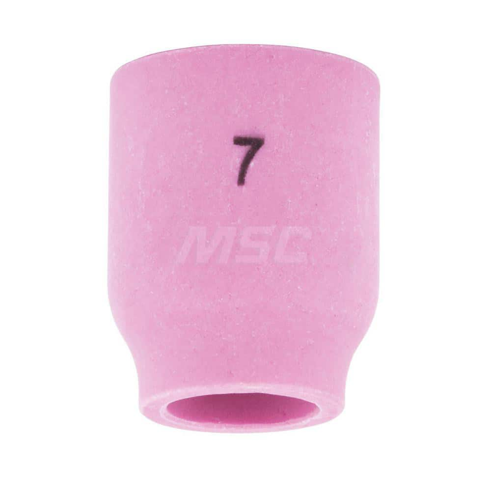 TIG Torch Nozzles; Nozzle Size: #7; For Use With: 20H-320; PTW-20; PTA-9; Standards: 53N61