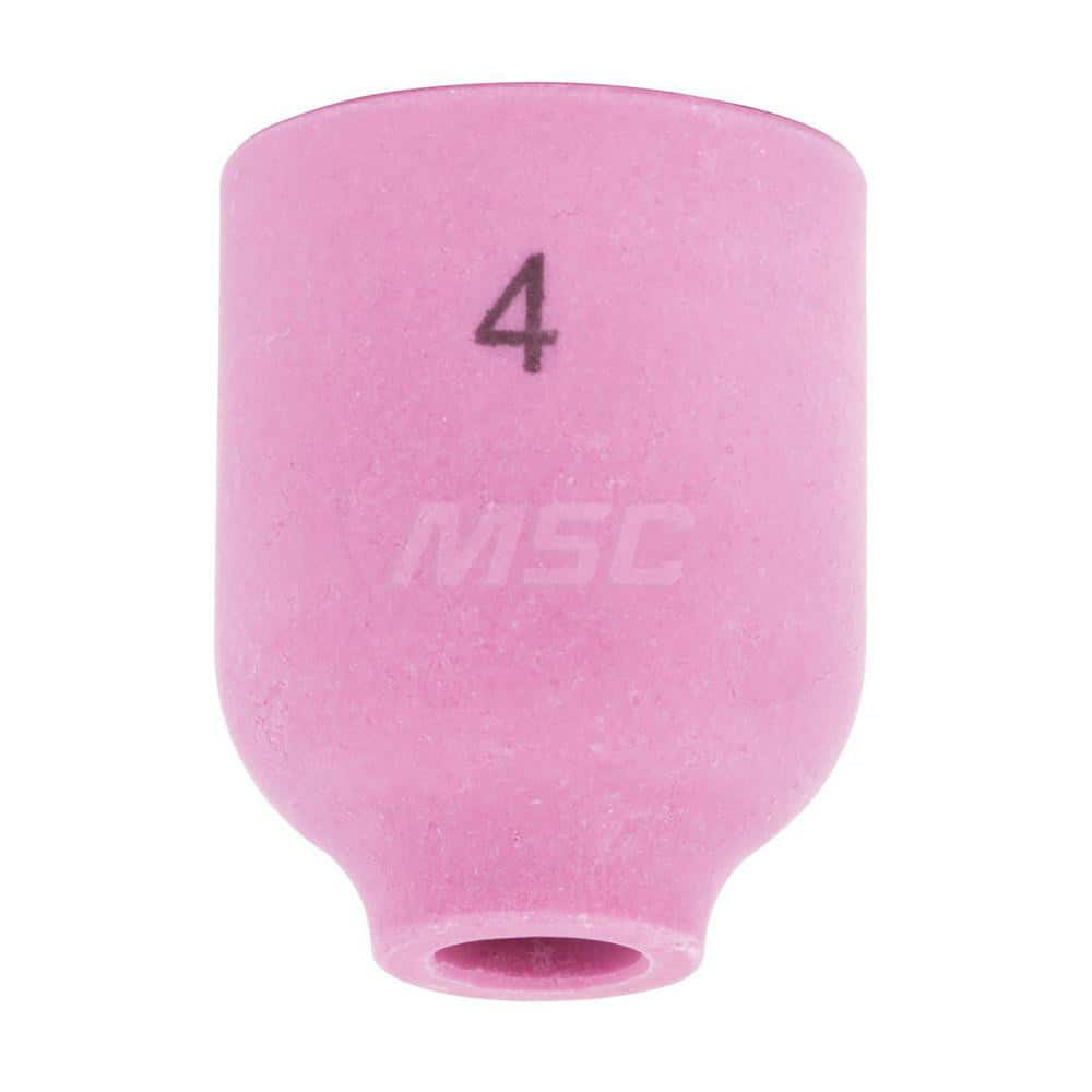 TIG Torch Nozzles; Nozzle Size: #4; For Use With: 20H-320; PTW-20; PTA-9; Standards: 53N58