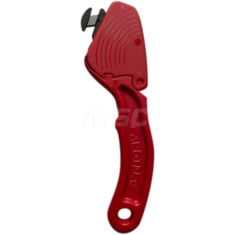 Utility Knife: 6.375″ Handle Length, Concealed & Fixed Plastic Handle