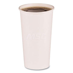 Paper & Plastic Cups, Plates, Bowls & Utensils; Cup Type: Hot,Cold; Material: Polycoated Paper; Color: White; Capacity: 20.000; Capacity: 20.000 oz; For Beverage Type: Cold; Hot; Microwave-safe: No; Disposable: Yes