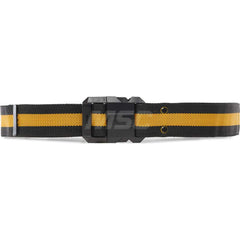 Tool Aprons & Tool Belts; Tool Type: Tool Belt; Minimum Waist Size: 32; Maximum Waist Size: 48; Material: Polyester; Number of Pockets: 0.000; Color: Yellow; Black; Belt Type: Padded; Adjustable; Overall Width: 5; Overall Length: 2.75; Insulated: No; Teth