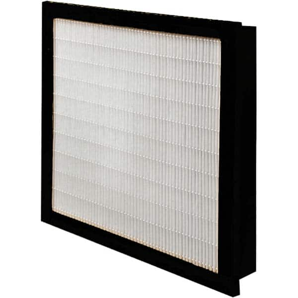 Pleated Air Filter: 16 x 25 x 4″, MERV 11, Mini-Pleat Synthetic, Plastic Frame, 1,736 CFM