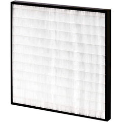 Pleated Air Filter: 18 x 24 x 4″, MERV 13, Mini-Pleat Synthetic, Plastic Frame, 1,875 CFM